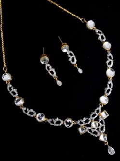 CZ  Necklace Set